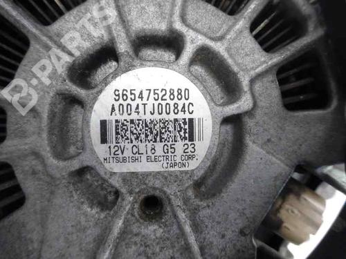 Alternator PEUGEOT 407 (6D_) 2.0 HDi 135 (6DRHRH, 6DRHRE, 6DRHRG, 6DRHRJ) | BP6576308M7 