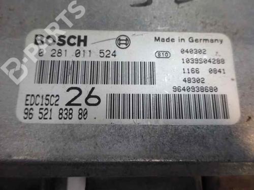Engine control unit (ECU) CITROËN C5 I (DC_) 2.0 HDi (DCRHZB, DCRHZE) | BP6692653M57 