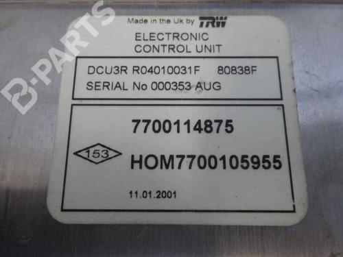 Engine control unit (ECU) RENAULT CLIO II (BB_, CB_) 1.9 D (B/CB0E, BB0J) | BP6713689M57 