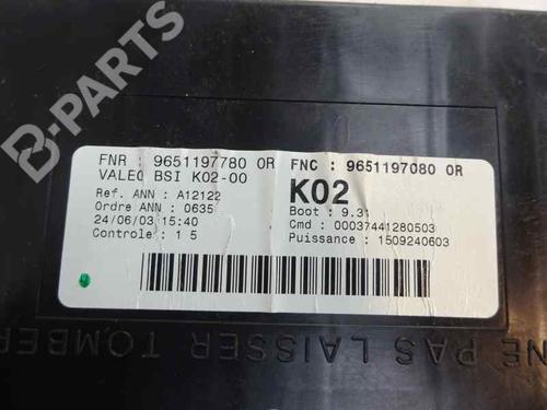 Fuse box PEUGEOT 307 (3A/C) 2.0 HDi 110 | BP6787962E1 