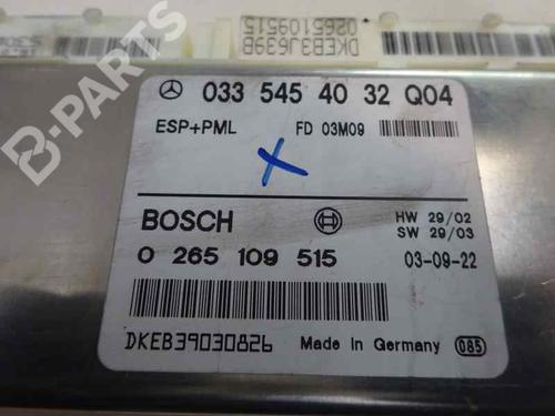 Elektronisk modul MERCEDES-BENZ E-CLASS (W211)  | BP6791150M83 
