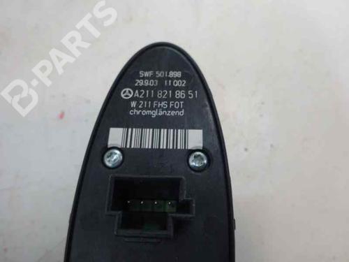 Used Left rear window switch MERCEDES-BENZ E-CLASS (W211) [2002-2009]  6791159
