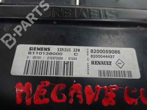 Engine control unit (ECU) CITROËN BERLINGO MULTISPACE (B9)  | BP6833829M57 