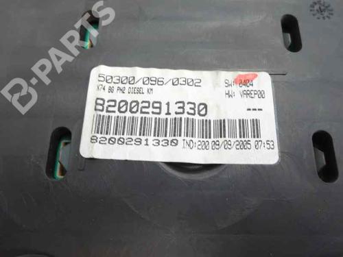 Instrument cluster RENAULT LAGUNA II (BG0/1_) 1.9 dCi (BG08, BG0G) | BP7220430C47 
