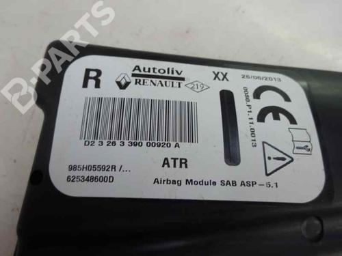 Used Passenger airbag Passenger airbag RENAULT CLIO IV (BH_) 0.9 TCe 90 (BHNF, BHMA, BHMH, BHJK, BHJR) (90 hp) 7244854 7244854