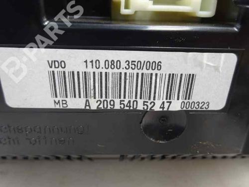 Instrument cluster MERCEDES-BENZ CLK (C209)  | BP7304068C47 