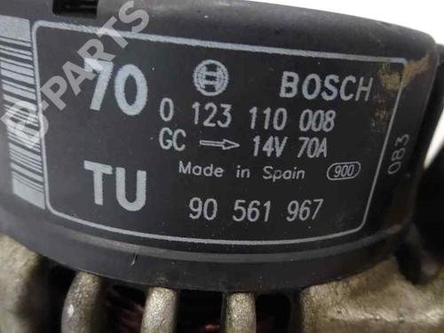 Generator OPEL CORSA B (S93) 1.0 i 12V (F08, F68, M68) | BP7460788M7 