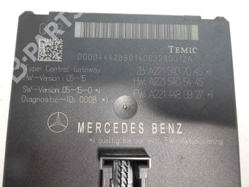 Electronic module MERCEDES-BENZ S-CLASS (W221, V221) S 320 CDI (221.022, 221.122) | BP7497874M83 