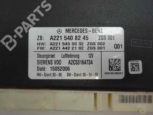Electronic module MERCEDES-BENZ S-CLASS (W221, V221) S 320 CDI (221.022, 221.122) | BP7497875M83 