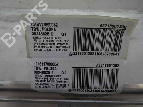 Passasjer kollisjonspute MERCEDES-BENZ S-CLASS (W221, V221) S 320 CDI (221.022, 221.122) | BP7497876C10 