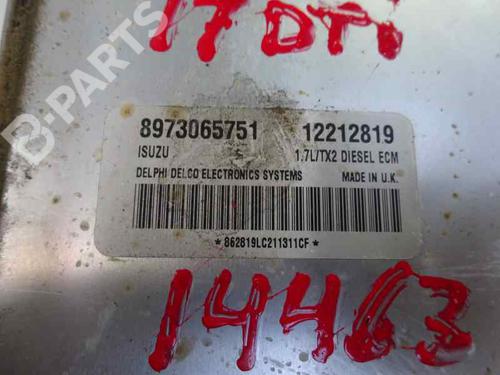 Engine control unit (ECU) OPEL ASTRA G Hatchback (T98)  | BP7518332M57 