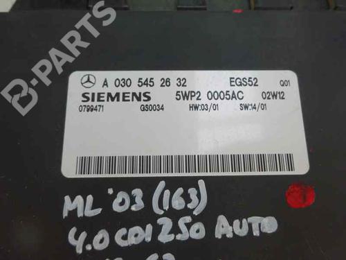 Electronic module MERCEDES-BENZ M-CLASS (W163) ML 400 CDI (163.128) | BP7557868M83 