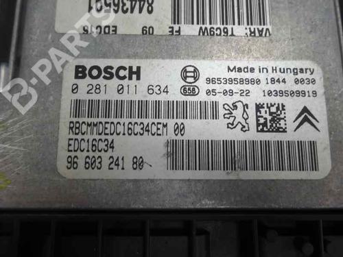 Engine control unit (ECU) PEUGEOT 307 SW (3H) 1.6 HDI 110 | BP7705552M57 