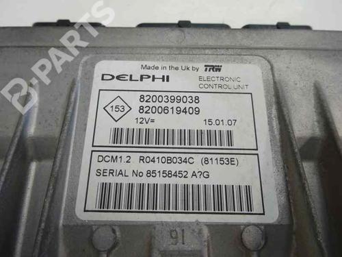 Used Engine control unit (ECU) RENAULT CLIO III (BR0/1, CR0/1) 1.5 dCi (BR0H, CR0H, CR1S, BR1S) (106 hp) 7791458