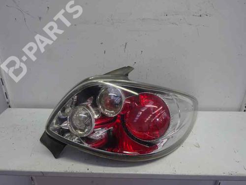 Used Right taillight PEUGEOT 206 Hatchback (2A/C) 1.4 i (75 hp) 7829632