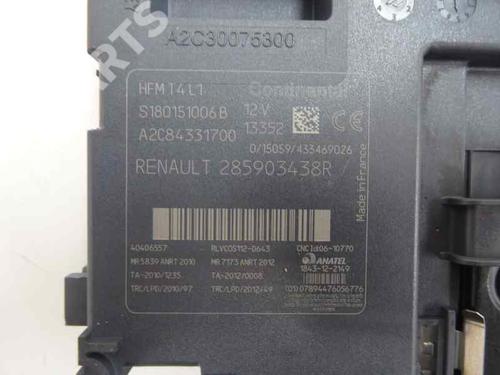 Used Ignition barrel RENAULT CLIO IV (BH_) 1.5 dCi 90 (90 hp) 7829678