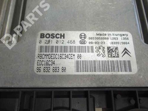 Used Engine control unit (ECU) CITROËN XSARA PICASSO (N68) 1.6 HDi (90 hp) 8076456