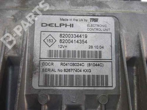 Engine control unit (ECU) RENAULT MEGANE II (BM0/1_, CM0/1_) 1.5 dCi (BM02, BM13, BM2A, CM02, CM13) | BP8104870M57 