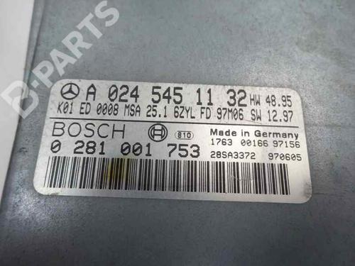 Engine control unit (ECU) MERCEDES-BENZ E-CLASS (W210) E 300 Turbo-D (210.025) | BP8163263M57 