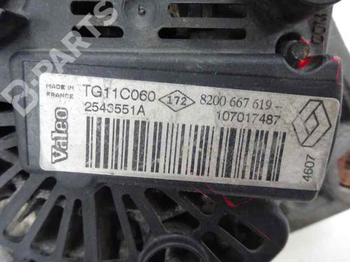 Alternator RENAULT MEGANE II (BM0/1_, CM0/1_) 1.6 16V | BP8404241M7 