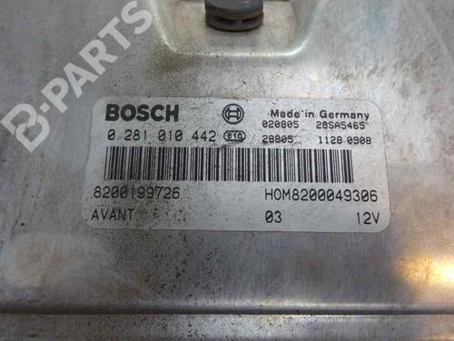 Engine control unit (ECU) RENAULT MEGANE I (BA0/1_) 1.9 dTi (BA1U) | BP8600436M57 