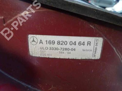 Right taillight MERCEDES-BENZ A-CLASS (W169) A 180 CDI (169.007, 169.307) | BP8620749C35 