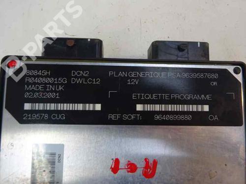 Engine control unit (ECU) PEUGEOT 206 Hatchback (2A/C) 1.9 D | BP8728751M57 