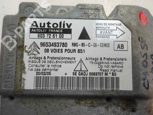 ECU airbags CITROËN C4 I (LC_)  | BP8728784M53 