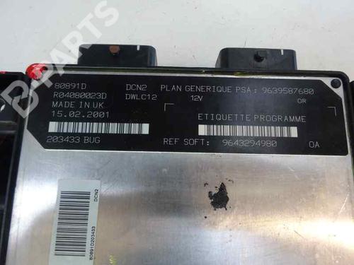Engine control unit (ECU) CITROËN XSARA (N1) 1.9 D | BP8903715M57 
