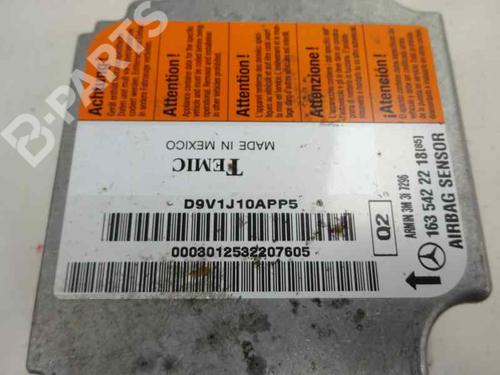 ECU airbags MERCEDES-BENZ M-CLASS (W163) ML 270 CDI (163.113) | BP8943291M53 
