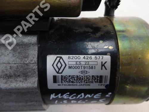 Starter RENAULT MEGANE II (BM0/1_, CM0/1_) 1.5 dCi (BM02, BM13, BM2A, CM02, CM13) | BP9055252M8 