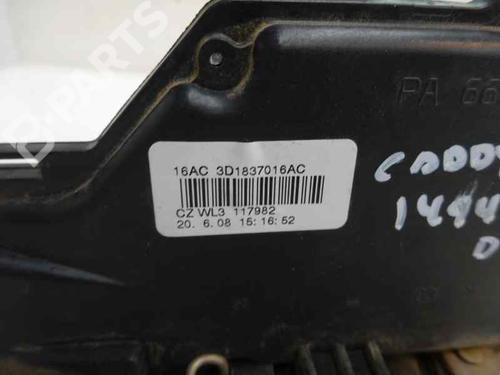Front right lock VW CADDY III Box Body/MPV (2KA, 2KH, 2CA, 2CH) 1.9 TDI | BP9141618C97 