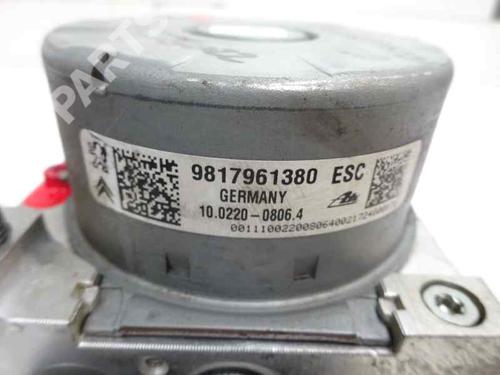 ABS pump PEUGEOT 2008 I (CU_) 1.6 BlueHDi 100 | BP9364814M43 