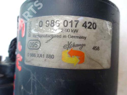 Startmotor OPEL ZAFIRA A MPV (T98) 2.2 DTI 16V (F75) | BP9419800M8 