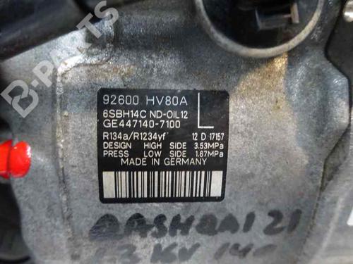Used AC compressor NISSAN QASHQAI II SUV (J11, J11_) [2013-2025]  9458253