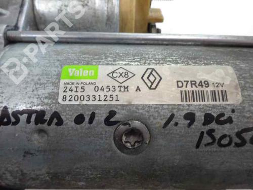 Starter RENAULT SCÉNIC II (JM0/1_) 1.9 dCi (JM0G, JM12, JM1G, JM2C) | BP9500062M8 