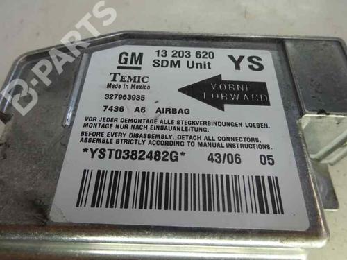 Kollisjonspute styreenhet OPEL MERIVA A MPV (X03)  | BP9536359M53 