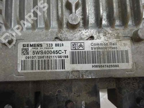 Engine control unit (ECU) PEUGEOT 307 (3A/C) 2.0 HDi 90 | BP9641589M57 