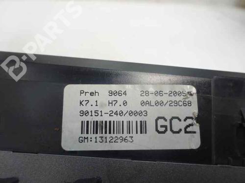 Commande Chauffage OPEL ASTRA H (A04) 1.7 CDTI (L48) | BP9641629I5 