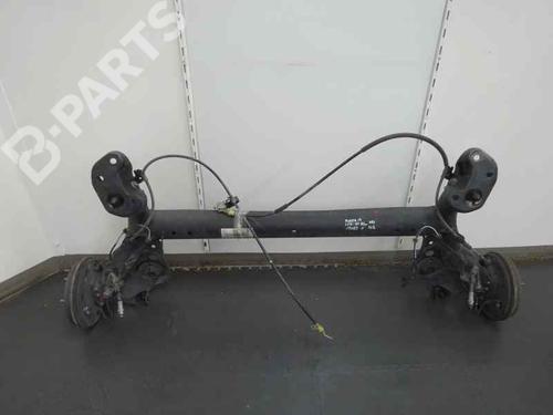Used Rear axle FORD FIESTA VI (CB1, CCN) 1.25 (82 hp) 9641581