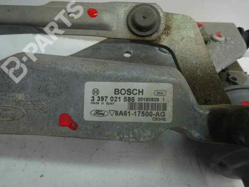 Used Front wiper motor FORD FIESTA VI (CB1, CCN) 1.25 (82 hp) 9641649