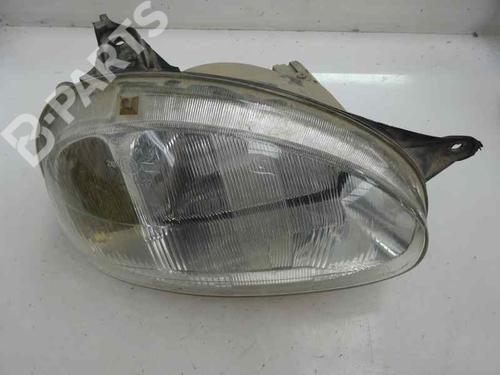 Used Right headlight OPEL CORSA B (S93) 1.7 D (F08, F68, M68) (60 hp) 9728663