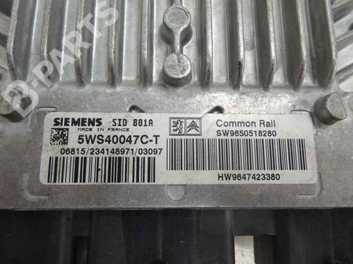 Engine control unit (ECU) CITROËN C5 I (DC_)  | BP9768738M57 