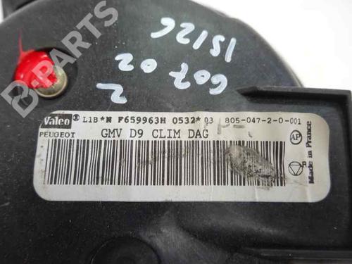 Heater blower motor PEUGEOT 607 (9D, 9U)  | BP9850900M62 