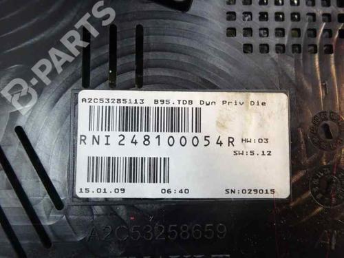 Instrument cluster RENAULT MEGANE III Hatchback (BZ0/1_, B3_) 1.5 dCi | BP9972732C47 