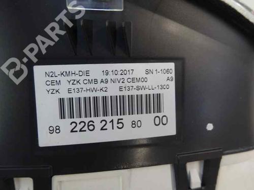 Used Instrument cluster PEUGEOT 208 I (CA_, CC_) [2012-2020]  10115409