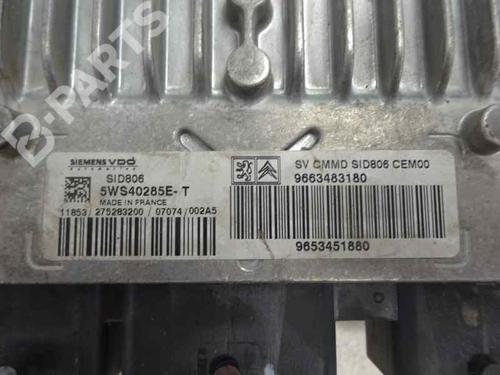 Engine control unit (ECU) CITROËN C2 (JM_) 1.4 HDi | BP10342405M57 