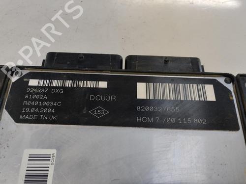Used Engine control unit (ECU) RENAULT KANGOO (KC0/1_) D 65 1.9 (KC0E, KC02, KC0J, KC0N) (64 hp) 11836158