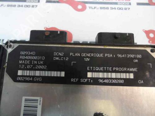 Used Engine control unit (ECU) CITROËN XSARA (N1) 1.9 D (68 hp) 201583