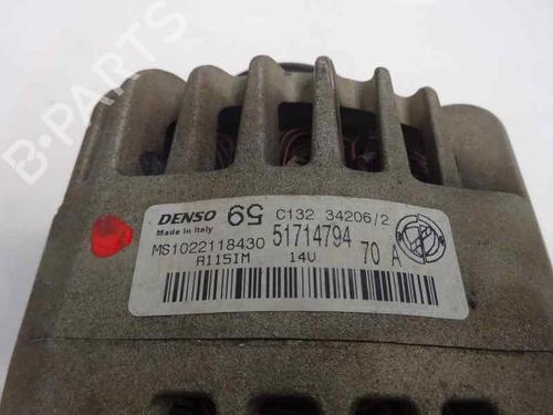 Alternator FIAT PUNTO (188_) 1.2 60 (188.030, .050, .130, .150, .230, .250) | BP3268763M7